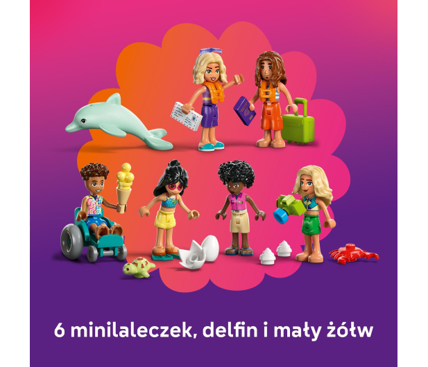 LEGO Friends 42673 Rodzinne wakacje na plaży - 1331632 - zdjęcie 7